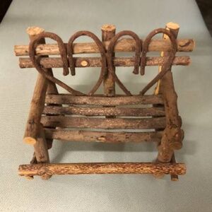 Miniature Loveseat Vintage